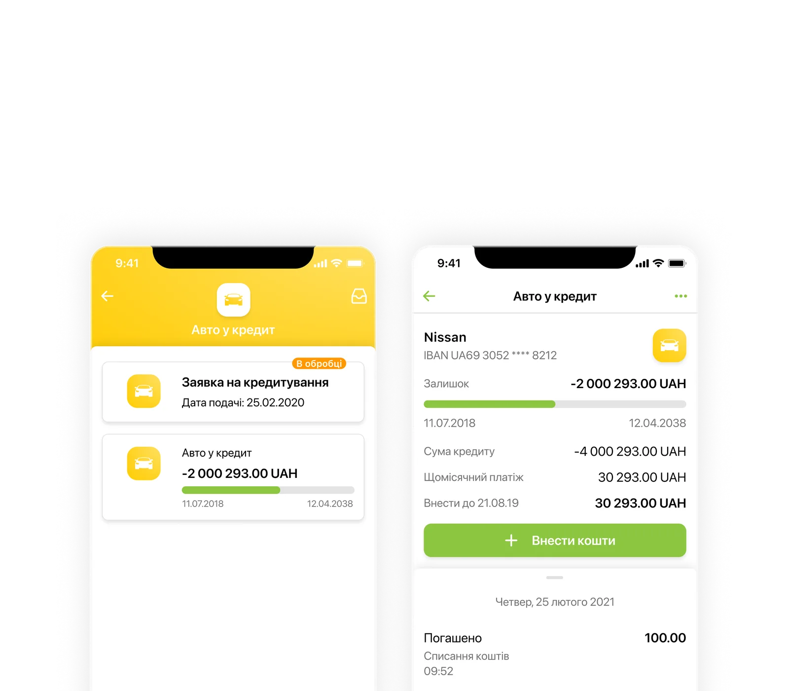 Loan application and loan management